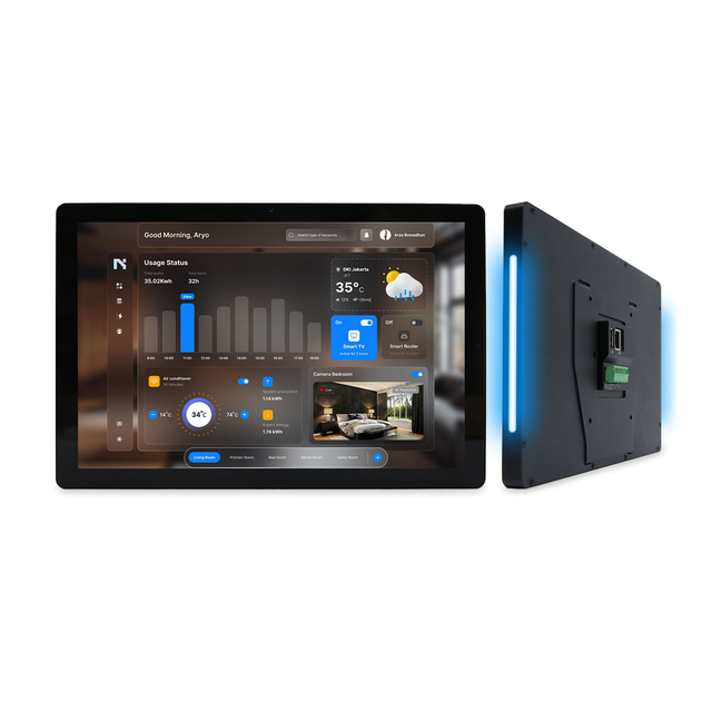 Smart Home Control Panel Wall Mount Android Industrial Tablet for Business 4/5.5/8/10.1" 2GB POE RS485 Ethernet Network