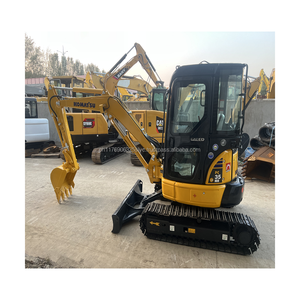 Excavadora de cadenas usada Komatsu PC35 de 3 toneladas con motor original de alta calidad, máquina japonesa, ¡la más vendida! - Product Image 3