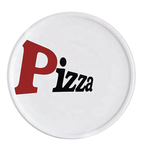 <span class=keywords><strong>Assiette</strong></span> à <span class=keywords><strong>Pizza</strong></span> en porcelaine avec Logo personnalisé imprimé - Product Image 1