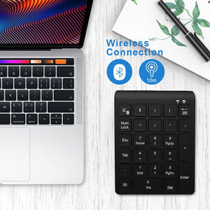 Portable 27keys ABS Data Entry Accounting <b>bluetooth</b> Wireless Numeric Keypad 27 Key <b>Keyboard</b> for Laptop - Product Image 4