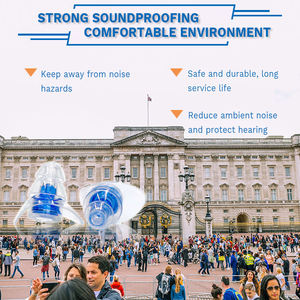 High-Fidelity-Musik-Ohr stöpsel Weicher wieder verwendbarer Gehörschutz aus Silikon für Konzerte, Musiker, DJ und Schlagzeuger - Product Image 6