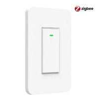 Zigbee saklar Pintar netral + kawat langsung, saklar alexa pintar 2 Cara 3 cara Rumah