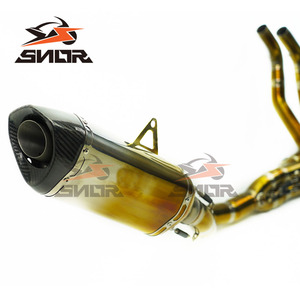 SNOR vente en gros silencieux en alliage de titane doré tuyau d'échappement <span class=keywords><strong>sport</strong></span> modifié pour KAWASAKI <span class=keywords><strong>Z900</strong></span> - Product Image 5