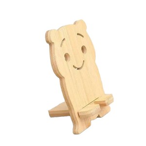 Soporte de madera para teléfono con forma de gato, soporte de escritorio para teléfono móvil. - Product Image 5