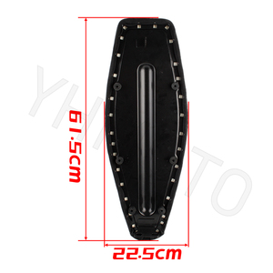 Banc de siège côtelé noir classique pour Simson S50 S51 S70 Enduro pour Ost DDR Pièces de tuning rétro - Product Image 6