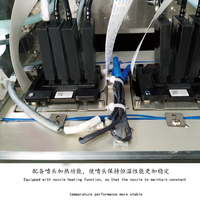 2023 Hjd Rol Om Ab Film Uv Dtf Printer Digitale Uv Flatbed Printer Voor Hout Glas Metalen Fles Mok Sticker Drukmachine