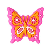 8 Styles de Perles en Silicone Papillon - Accessoires Créatifs pour la Fabrication de Bijoux DIY, Vente en Gros, Modèle Shenzhen