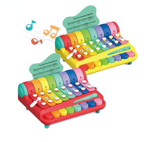Wholesale Knock Piano <b>Keyboard</b> Sensory Toys 2 in 1 Musical Early Education Knock Piano <b>Instrument</b> Toys - Product Image 1