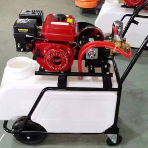 Maschinen ausrüstung Landwirtschaft liche Sprüh pumpens prüh geräte Benzin wagen Typ Hochdruck leistung 4-Rad-Sprühmaschine - Product Image 3