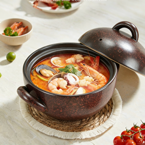 Casserole en céramique pour cuisson sur feu ouvert - Product Image 4