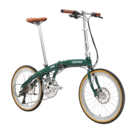 Vélo pliant portable Best Spec 451 avec pneus de 20 pouces, cadre en alliage d'aluminium, 10 vitesses, cassette 11-34T, freins à disque hydrauliques - Prix promotionnel