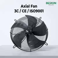 300mm Elektrischer Axial-Deckenventilator mit Gusseisenflügeln, 220V 230V AC, Kugellager, OEM/ODM für Restaurants & Bauernhöfe HVAC