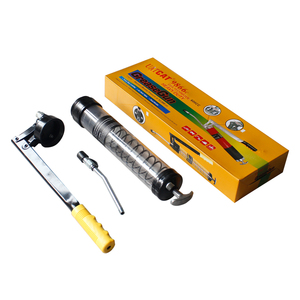 Pistola de Engrase Manual de Alta Capacidad de 900 CC para Mantenimiento de Equipos de Construcción - Bomba de Engrase Manual de Alta Resistencia de Aluminio y Acero, 12 Meses de Garantía - Product Image 1