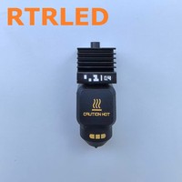 Buse antiadhésive en téflon 0,2/0,4/0,6/0,8 mm à débit standard, pièce de hotend d'imprimante 3D pour filament PETG Bambu Lab P2S
