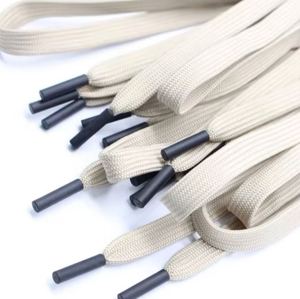 Cordones Redondos de Poliéster con Logotipo Personalizado, Cordones para Sudaderas con Extremo Metálico, Silicona, Cabezal de Moldeo por Inyección - Product Image 3