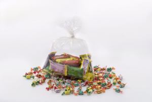 Sacs de rangement en plastique transparents à fond plat et à ouverture supérieure en PE LDPE pour l'emballage alimentaire, les chips de pommes de terre, les nouilles - Product Image 2