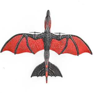 Avion télécommandé FPV 3 canaux Z60, dinosaure, dragon de feu, pterosaure, modèle d'avion à voilure fixe RC, mousse EPP, batteries, chargeur - Product Image 3