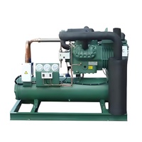 Unité de condensation de chambre froide de type ouvert, écoénergétique et écologique, avec moteur de compresseur semi-hermétique haute performance 5-20 CV pour le refroidissement