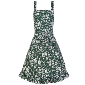 Delantal de cocina ajustable con bolsillos y estampado floral para hombre y mujer personalizable directo de fábrica a precio al por mayor - Product Image 3