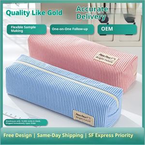 Kotak Pensil Korduroi Cantik Baru 2026, Sederhana, Lucu, Gaya Korea, Tas Pensil Mewah untuk Anak Perempuan, Hadiah Promosi Pesta, POUCH Pensil - Product Image 3