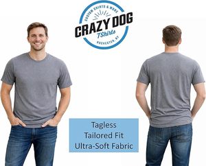 Crazy Dog T-shirt pour homme Prestige Worldwide Boats and Hoes avec citation de film amusante - Product Image 4