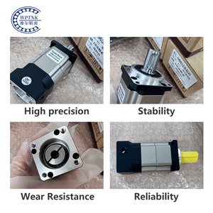 Precio al por mayor, gran oferta, Serie de engranajes helicoidales de precisión de alta calidad, eje de salida de reductor planetario, serie <span class=keywords><strong>HVB</strong></span>, piezas CNC HVB42 - Product Image 6