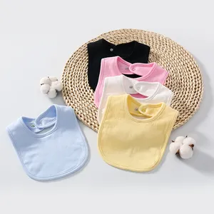 Wholesale Highly Absorbent Organic Cotton Cheap Water Proof Baby Bibs