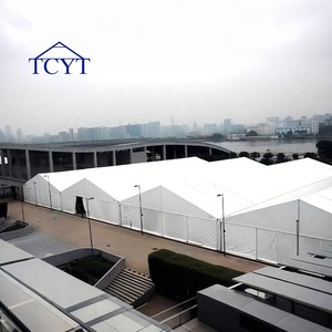 Tentes de réception extérieures de grande taille en promotion, tentes de fête blanches imperméables résistantes aux UV en aluminium pour événements en plein air - Product Image 3
