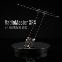 Récepteur ExpressLRS double bande RadioMaster XR4 Gemini Xrossband 2.4G 900MHz longue portée pour drone FPV True Diversity RX