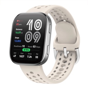 <span class=keywords><strong>Correa</strong></span> de Silicona <span class=keywords><strong>Original</strong></span> para Reloj Inteligente Deportivo <span class=keywords><strong>Amazfit</strong></span> Bip 6, Accesorios Transpirables de 22 mm, <span class=keywords><strong>Correa</strong></span> de Reloj Suave y Cómoda - Product Image 4