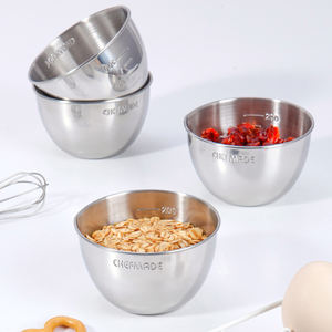 CHEFMADE WK9961 18/8 petit bol en acier inoxydable outil de gâteau de qualité alimentaire outils de cuisson en métal de haute qualité - Product Image 4