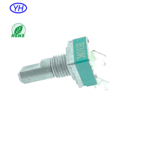 YUWAH haute qualité 1K 5K 10K 20kb 10kb 10ka 50k ohm alpes RK097 alpha RV097 potentiomètre rotatif à montage horizontal avec support