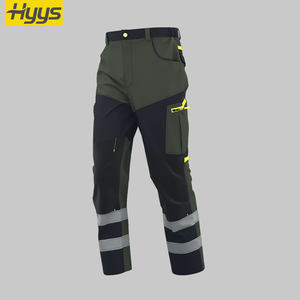 Pantaloni da Uomo Personalizzati per Escursionismo Outdoor Anti-Strappo da Lavoro con Multi-Tasche Riflettenti di Sicurezza - Product Image 5