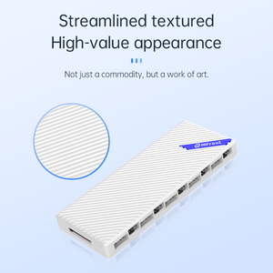 Nhà Máy Bán buôn coolmoon chơi game Phụ kiện máy tính argb + PWM giao diện điều khiển PC làm mát người hâm mộ Hub điều khiển từ xa - Product Image 3