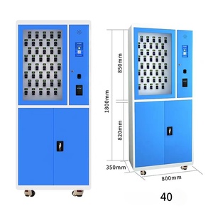 Tủ khóa điện tử 40 ngăn bền Skyl-1001 shaoran với mật khẩu vân tay Thiết kế sàn Lưu trữ khóa RFID - Product Image 1