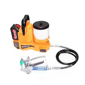 Mini Quickshot havasız boyama makinesi için taşınabilir 21V akülü DIY sınıf akülü havasız püskürtme tabancası - Product Image 5