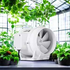 Hydroponic Carbon Filter Fan Fittings Pipe Ventilation Fans for Efficient Air Circulation