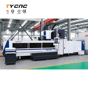 <span class=keywords><strong>Centro</strong></span> di Lavorazione a Gantry GMC2518, Fresatrice CNC a Doppia Colonna con Fusibili ad Alta Resistenza, Macchine Fresatrici CNC in Vendita - Product Image 2