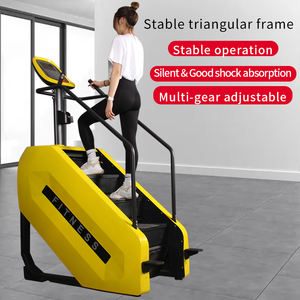 Attrezzatura da palestra commerciale scala elettrica per alpinisti sport Fitness regolabile per esercizi aerobici commerciali palestra macchina per scale - Product Image 2