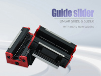 Bloc de guidage linéaire HGH15CA HGW15CC HGH20CA HGW20CC compatible HIWIN, rail HGR pour routeur CNC, automatisation, OEM, ODM, vente en gros