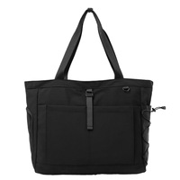 Sac à bandoulière pour badminton et tennis, sac de sport de grande capacité, séparation sec/humide, résistant à l'eau, fermeture éclair pour chaussures, polyester, loisirs