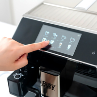 Machine à café espresso en poudre automatique multifonctionnelle double service avec cuiseur vapeur