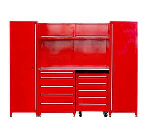 Atelier custom rotolamento cassetta degli <span class=keywords><strong>attrezzi</strong></span> e armadi di stoccaggio in <span class=keywords><strong>legno</strong></span> per il garage - Product Image 4