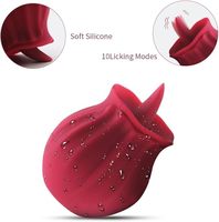 Vibrateur Rose en gros d'usine, portable, étanche, rechargeable, jouet de plaisir féminin