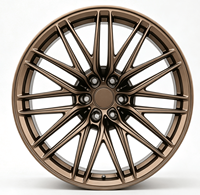 Sur mesure 12000T Forgé |   Norme DOT |   MOQ 4 S1-00285 18-24 Jantes multibranches bronze mat pour Audi Q5 Q7