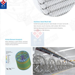 Vuông tùy chỉnh nhanh chóng đóng băng máy CO2 Ammonia xoắn ốc duy nhất tủ đông - Product Image 3