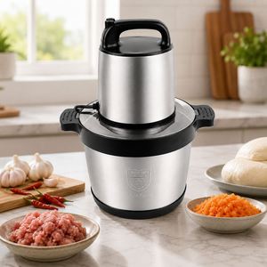 Máquina Trituradora de Ñame de Gran Venta 6L 8L 12L, Picadora de Carne, Licuadora para Fufu, Molinillo Eléctrico Portátil Multifunción - Product Image 1