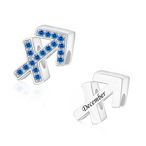 Ciondoli Pan in Argento con Simboli Zodiacali, Segni dell'<span class=keywords><strong>Oroscopo</strong></span>, Costellazioni e Mesi, Compatibili con Bracciali Originali, Gioielli per Compleanno, Berluque - Product Image 2