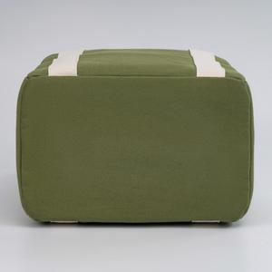 Bolsa Térmica Porta Alimentos, Ecológica, Impermeable, de Lona Verde, para Almacenamiento de Frutas, Portátil - Product Image 6