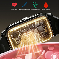 Bracelet intelligent 4G VT27, montre connectée avec détection de chute, deux boutons, appel d'urgence SOS, emplacement pour carte SIM, suivi GPS 4G pour personnes âgées